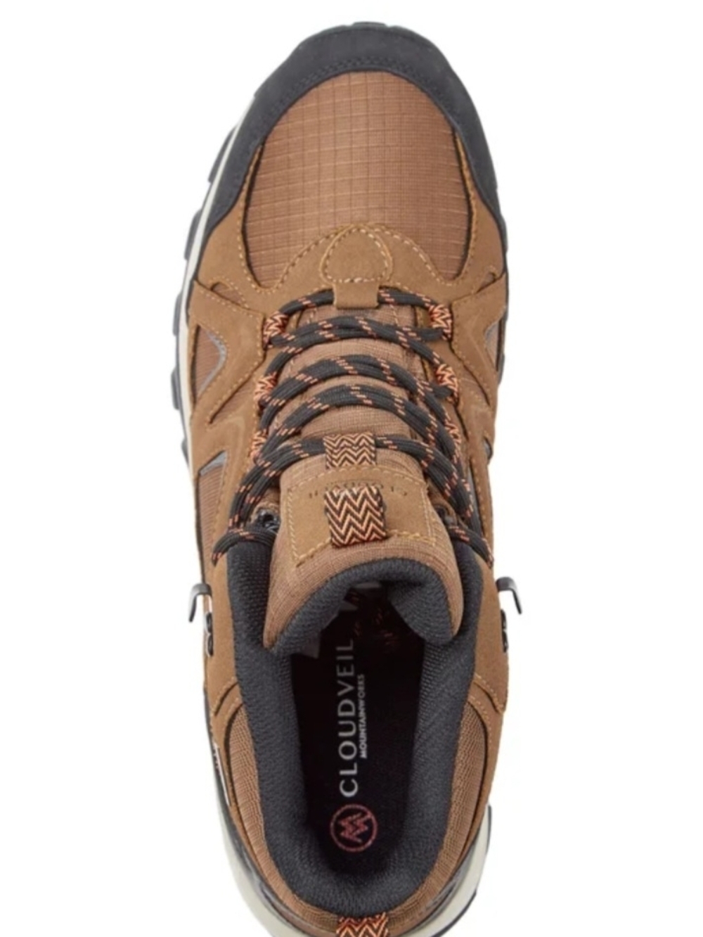 Men's Brown Hiking Shoe - Durable Trail Performance